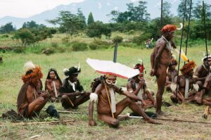 30.01.2021. Muzyczne podróże. Dolina Baliem. Papua Zachodnia. Indonezja / Danuta Rasała