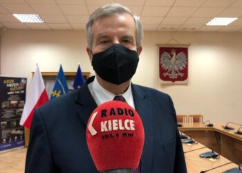 Na zdjęciu: starosta Józef Żółciak / Grażyna Szlęzak-Wójcik / Radio Kielce