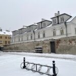 21.01.2021. Sandomierz. Mur na Małym Rynku / Grażyna-Szlęzak-Wójcik / Radio Kielce