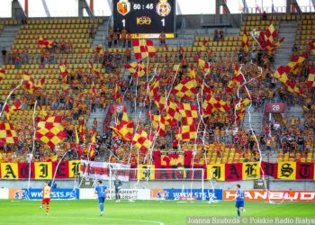24.08.2020. Białystok. Mecz Jagiellonia - Wisła Kraków / Joanna Szubzda / Radio Białystok