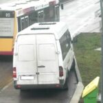 Kielce. Bus parkujący w zatoce autobusowej / strazmiejska.kielce.pl