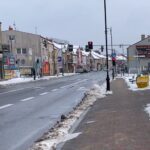 18.01.2021. Końskie. Skrzyżowanie ulic Piłsudskiego, 3 Maja i Kazanowskiej / Magdalena Galas-Klusek / Radio Kielce