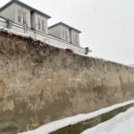 21.01.2021. Sandomierz. Mur na Małym Rynku / Grażyna-Szlęzak-Wójcik / Radio Kielce