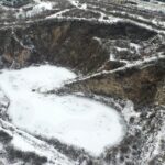 28.01.2021 Kielce. Ślichowice - rezerwat skalny. Dawny kamieniołom / Jarosław Kubalski / Radio Kielce