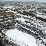 28.01.2021 Kielce. Ślichowice - rezerwat skalny. Dawny kamieniołom / Jarosław Kubalski / Radio Kielce