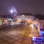 01.01.2021. Kielce. Sylwester. Opustoszałe miasto / Radio Kielce