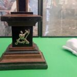 22.01.2021. Pińczów. Muzeum Regionalne. Zabytki z okresu powstania styczniowego: krucyfiks z symboliką powstańczą / Marta Gajda / Radio Kielce