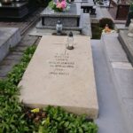 06.01.2021. Opatów. Grób doktora Ludwika Wiciejewskiego po renowacji / Emilia Sitarska / Radio Kielce