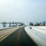 17.01.2021. Droga wojewódzka nr 753. Trasa z Ostrowca Świętokrzyskiego w stronę Kielc / Emilia Sitarska / Radio Kielce