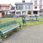 08.01.2021. Końskie. Kamienice w centrum Końskich / Magdalena Galas-Klusek / Radio Kielce