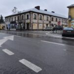 08.01.2021. Końskie. Kamienice w centrum Końskich / Magdalena Galas-Klusek / Radio Kielce