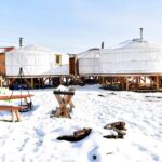 22.01.2021. Gustawów. Jurty / Magdalena Galas-Klusek / Radio Kielce