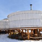 22.01.2021. Gustawów. Jurty / Magdalena Galas-Klusek / Radio Kielce