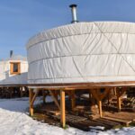 22.01.2021. Gustawów. Jurty / Magdalena Galas-Klusek / Radio Kielce