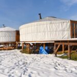 22.01.2021. Gustawów. Jurty / Magdalena Galas-Klusek / Radio Kielce