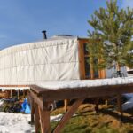 22.01.2021. Gustawów. Jurty / Magdalena Galas-Klusek / Radio Kielce