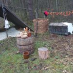 23.01.2021 Lipie, Obóz powstańców zorganizowany przez Świętokrzyskie Stowarzyszenie Historyczne Grot Oddział Powstańczy 1863 / Anna Głąb / Radio Kielce