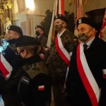 24.01.2021. Wąchock. Zakończenie centralnych obchodów 158. rocznicy wybuchu powstania styczniowego / Anna Głąb / Radio Kielce