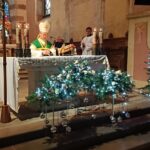 24.01.2021. Wąchock. Zakończenie centralnych obchodów 158. rocznicy wybuchu powstania styczniowego / Anna Głąb / Radio Kielce