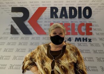 10.01.2021. Kielce. Spodziewany Gość. Na zdjęciu: Anna Tchórzewska / Piotr Kwaśniewski / Radio Kielce