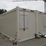 11.01.2021. Czerwona Góra. Izolatki dla pacjentów i personelu medycznego przy Wojewódzkim Szpitalu Specjalistycznym / Piotr Kwaśniewski / Radio Kielce