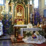 06.01.2021. Sędziszów. Parafia pw. Świętych Apostołów Piotra i Pawła. Święto Trzech Króli / Ewa Pociejowska-Gawęda / Radio Kielce