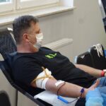 10.01.2021 Małogoszcz. Akcja honorowego oddawania krwi / Ewa Pociejowska-Gawęda / Radio Kielce