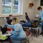 10.01.2021 Małogoszcz. Akcja honorowego oddawania krwi / Ewa Pociejowska-Gawęda / Radio Kielce