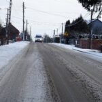 13.01.2021. Zima - droga powiatowa w Skroniowie / Ewa Pociejowska-Gawęda / Radio Kielce