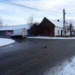 13.01.2021. Zima - droga powiatowa w Skroniowie / Ewa Pociejowska-Gawęda / Radio Kielce