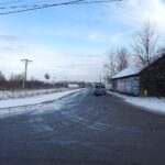 13.01.2021. Zima - droga powiatowa w Skroniowie / Ewa Pociejowska-Gawęda / Radio Kielce