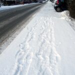 13.01.2021. Zima - droga powiatowa w Skroniowie / Ewa Pociejowska-Gawęda / Radio Kielce