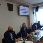 20.01.2021 Wodzisław. Pierwsza sesja Rady Miejskiej w Wodzisławiu / Ewa Pociejowska-Gawęda / Radio Kielce