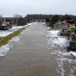 24.01.2021. Stojewsko. Miejsce pierwszej partyzanckiej akcji rozbrojeniowej kolonii niemieckiej / Ewa Pociejowska-Gawęda / Radio Kielce