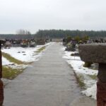 24.01.2021. Stojewsko. Miejsce pierwszej partyzanckiej akcji rozbrojeniowej kolonii niemieckiej / Ewa Pociejowska-Gawęda / Radio Kielce