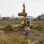11.01.2021. Kielce. Wykonawca przejął teren budowy Głównego Urzędu Miar / Piotr Kwaśniewski / Radio Kielce