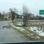 24.01.2021. Stojewsko. Miejsce pierwszej partyzanckiej akcji rozbrojeniowej kolonii niemieckiej / Ewa Pociejowska-Gawęda / Radio Kielce