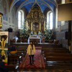 24.01.2021 Małogoszcz. Koncert kolęd i pastorałek. Na zdjęciu Laura Wierzbowicz / Ewa Pociejowska-Gawęda / Radio Kielce