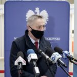 11.01.2021. Kielce. Konferencja prasowa wojewody świętokrzyskiego. Na zdjęciu: Zbigniew Koniusz - wojewoda świętokrzyski / Piotr Kwaśniewski / Radio Kielce