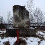 31.01.2021 Osowa. Pomnik upamiętniający Polaków pomordowanych przez Niemców / Ewa Pociejowska-Gawęda / Radio Kielce