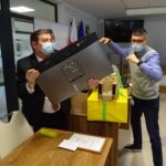 29.01.2021 Sędziszów. Wręczenie nagród w konkursie GUS / Ewa Pociejowska-Gawęda / Radio Kielce