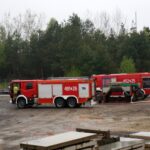 06.05.2020 Fałków. Pożar składowiska odpadów / Michał Kita / Radio Kielce