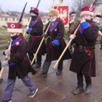 24.01.2021. Wąchock. Zakończenie centralnych obchodów 158. rocznicy wybuchu powstania styczniowego / Anna Głąb / Radio Kielce