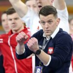 15.01.2021 Egipt. Mistrzostwa świata w piłce ręcznej. Mecz Tunezja - Polska. Patryk Rombel - trener Polski / Khaled Elfiqi / POOL / PAP/EPA