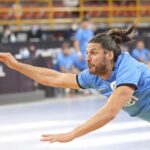 21.01.2021 Egipt. Mistrzostwa świata w piłce ręcznej. Mecz Urugwaj - Polska. Maximo Esteban Cancio Casas / Khaled Elfiqi / PAP/EPA