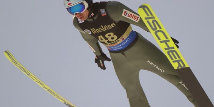 30.01.2021. Willingen. Puchar Świata w skokach narciarskich. Na zdjęciu: Kamil Stoch / PAP/EPA/FRIEDEMANN VOGEL