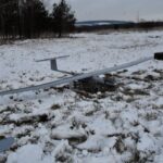 29.01.2021 Góry Świętokrzyskie. Ćwiczenia wojskowych dronów / kpt. Marcin Kowal / ŚBOT