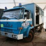 19.01.2021. Starachowice. Muzeum Przyrody i Techniki "Ekomuzeum" im. Jana Pazdura. Star 200 "Policyjny" / Wiktor Taszłow / Radio Kielce