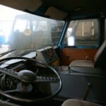 19.01.2021. Starachowice. Muzeum Przyrody i Techniki "Ekomuzeum" im. Jana Pazdura. Star 200 "Policyjny" / Wiktor Taszłow / Radio Kielce