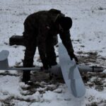 29.01.2021 Góry Świętokrzyskie. Ćwiczenia wojskowych dronów / kpt. Marcin Kowal / ŚBOT